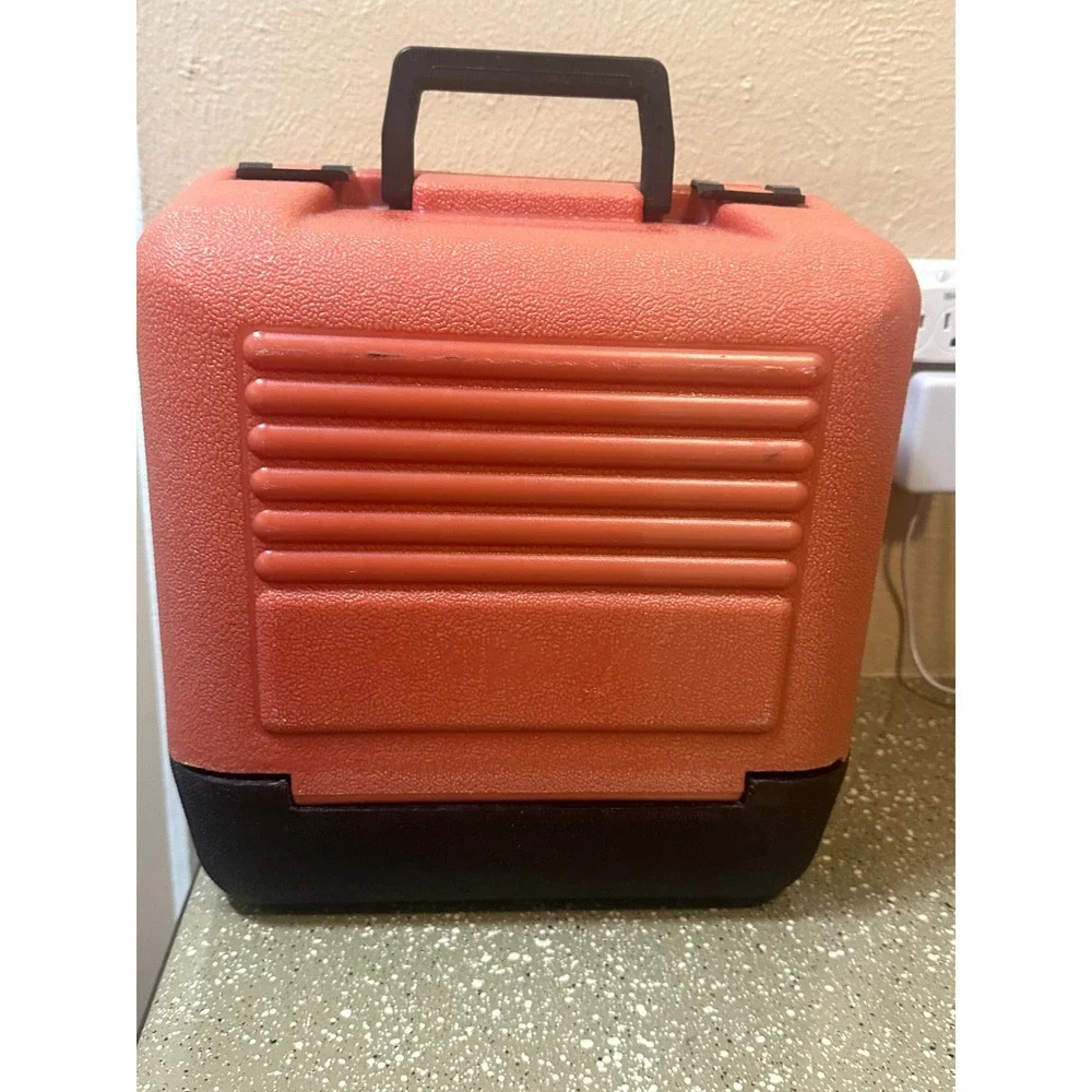 Craftsman EZ Router Carry Case Tool Storage Box Orange Black Organizer - Picture 4 of 9
